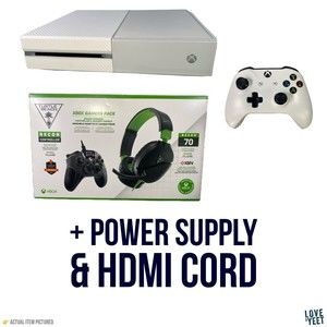 XBOX One Console White 500GB + Turtle Beach Gamers Pack Controller & Headset